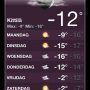 M'n ouders zitten nu in Lapland, maximum morgen min 9. #koud zal aan ze denken in de file ivm 1cm sneeuw :-D
