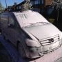 Pink strawberry snow foam 

Easiest way to wash your taxi 