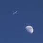 Luna flypast #moonwatch #bbcskyatnight
