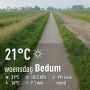 Lekker fietsweertje.