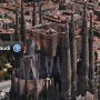 Барселона, площадь Гауди на картах #iOS в трёхмере