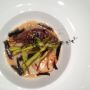 Jerusalem artichokes with scallop and truffle 