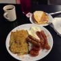 Saturday morning at Harry’s. Mistake order but I took it anyway. Shit happens. #Breakfast 