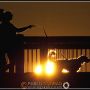 #Walking their dog past the setting #Sun in #Bellingham, WA  #photography #supertelephoto #photojournalism #sunset