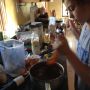 @Rick_Bayless this is my 11yo daughter making rustic cake today. Thx for inspiration & tweeted recipe.