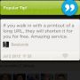 Tip from @baratunde upon checkin at @bitly