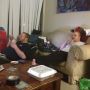 They are both eating a pint of Half Baked. @DJPhillyNY @maddcracker1982
