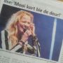 Leuk, mijn foto van @IlseDeLange  in het Hengelo's Weekblad! 