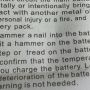 Just got my new laptop battery and was reaching for a hammer and nail. Glad I read the instructions now.