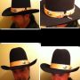 @Wolfefan the same seller also had this. Stetson 4X
Not sure about the band. 
But it's different. 
Nice tall crown.
