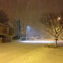 C’est la catastrophe comme prévue dans le pays-haut. 10 cm de fraîche. 
#neige #enferblanc 