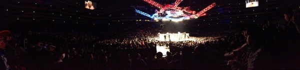 A pretty cool pano from #UFC Japan. One of the coolest events I have ever been to. 
