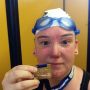 5k swim for  @swimathon done. 2hrs 15mins & 19secs - thank you to EVERYONE who sponsored & encouraged me!
