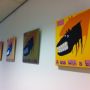 Onze locatie in Noord krijgt ook steeds meer kleur en geur! Gave kunst van #zappart in alle ruimtes! www.zappart.com