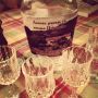 Homemade grappa from my friend's vineyard in Montenegreo! 
