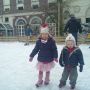 Skating in the zoo