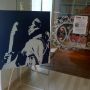 The pieces of art have been provided by @themustardtree. Here's a fabulous portrait of Jimi Hendrix #Manchester ^MH