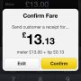 This Hailo job is taking the piss. Check tip