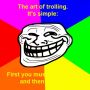 “How to troll”. Very insightful!  by ncilla