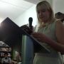 The Shining Girls launch at @book_lounge in Cape Town: @laurenbeukes reads from the book