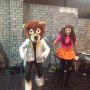 Mira, tu doble cuerpo de perro!! @_PonchoDeNigris jajajaja y @ernestinadlmar aqui de fiesta.