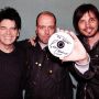 Great day with @numanofficial & @AdeFenton @ Splinter mastering. LaLa director Steve just got a copy, soon you will too by numandroidfilm