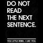 *** Do not read *** ... !! ;-)
