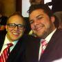 Con mi pareja  @AlexSanchez_pr en las gradas de @TuCamaraPR #fb 