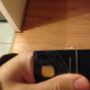 Hasta la tarjeta de la biblioteca "le" tiene chip. Pura modernidadsh