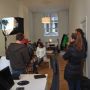 Stuff happening at @OKGOnl HQ. @frankmeeuwsen is ready for his closeup now! :-) 