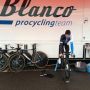 Stefs every day ritual @stefclement what a spirit - tomorrow 18km TT 
 #tdr