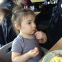 No doubts that she's my daughter. #bacon 