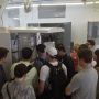 .@iSchoolSU students on #EntreTechNYC trip learning about 3D printing process at @shapeways
