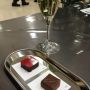 Champagne et chocolat.