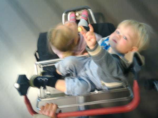 At the airport