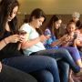 Our students seem to prefer to backchanneling with their cellphones :) #edjewcon