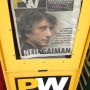 The mugshot of @neilhimself greeting me at the train station :)