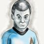 Dammit Jim, I'm a doctor, not a portrait artist! #TOS #MadeWithPaper #fb by gedeon