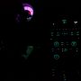 Our car has the coolest lighting ever... Check my chucks..