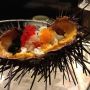 First experience eating live uni with @grapesngrub at O2 Sushi in Lynnwood. Fantastic experience freshest sushi around