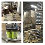 Frontera Salsa Plant: last steps: jars r capped (or pouches sealed),jars r labelled & everything goes to the warehouse