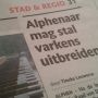 Nieuwe weg ingeslagen @jwalphenaar?
