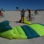 parachuting into #burningman