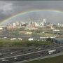 #Rainbow Arcs Across Downtown #Denver. #Photo via @KDVR