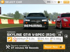 Wouldn’t it be great if Real Racing 3 had a $20 in app purchase to remove servicing times? I don’t mind $R virtual currency, just the gold.

Truthfully, as a casual gamer, I probably wouldn’t buy it.