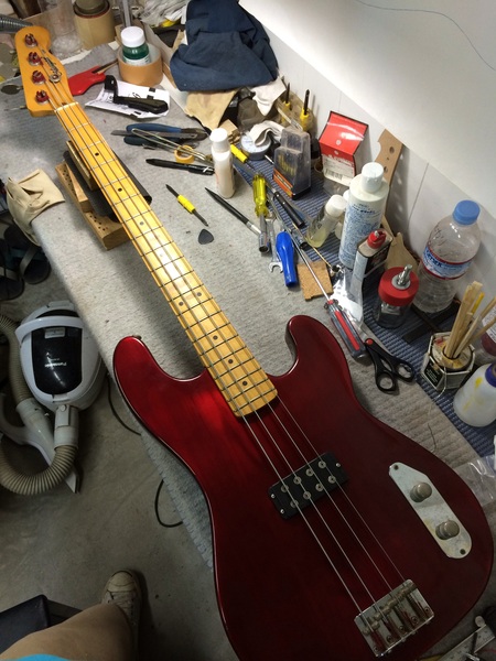 80年代 Navigator のプレベ PU交換 G&Lハムへ | ギターの音が聴こえたら。